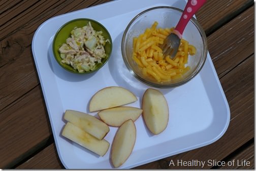 toddler meals- tuna salad